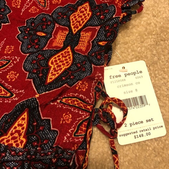 FREE PEOPLE SET NWT$148 SIZE 8 - Picture 5 of 6